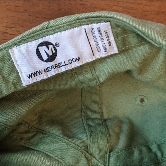 Merrell Green Khaki Hat EUC OSFM - Picture 5 of 8